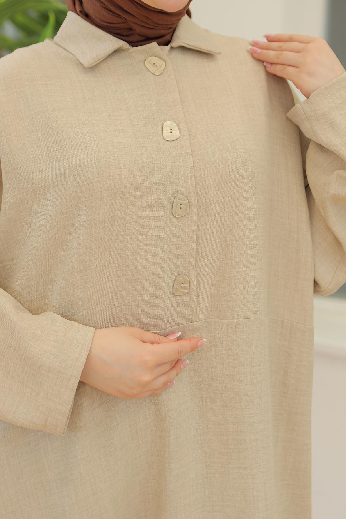 armine-trend-gomlek-yaka-dugmeli-tunik-521608