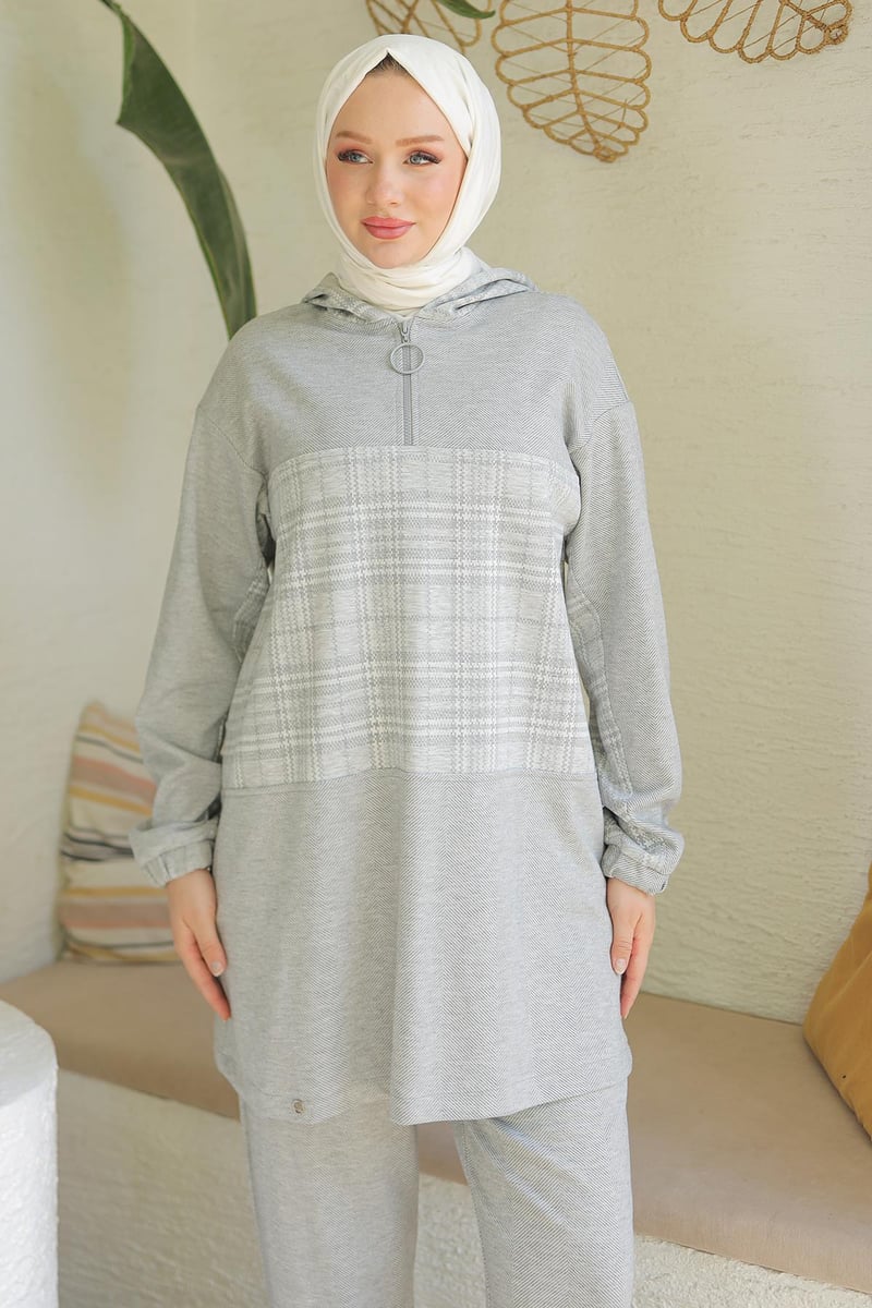 arine-trend-yarim-fermuarli-kapusonlu---4363-