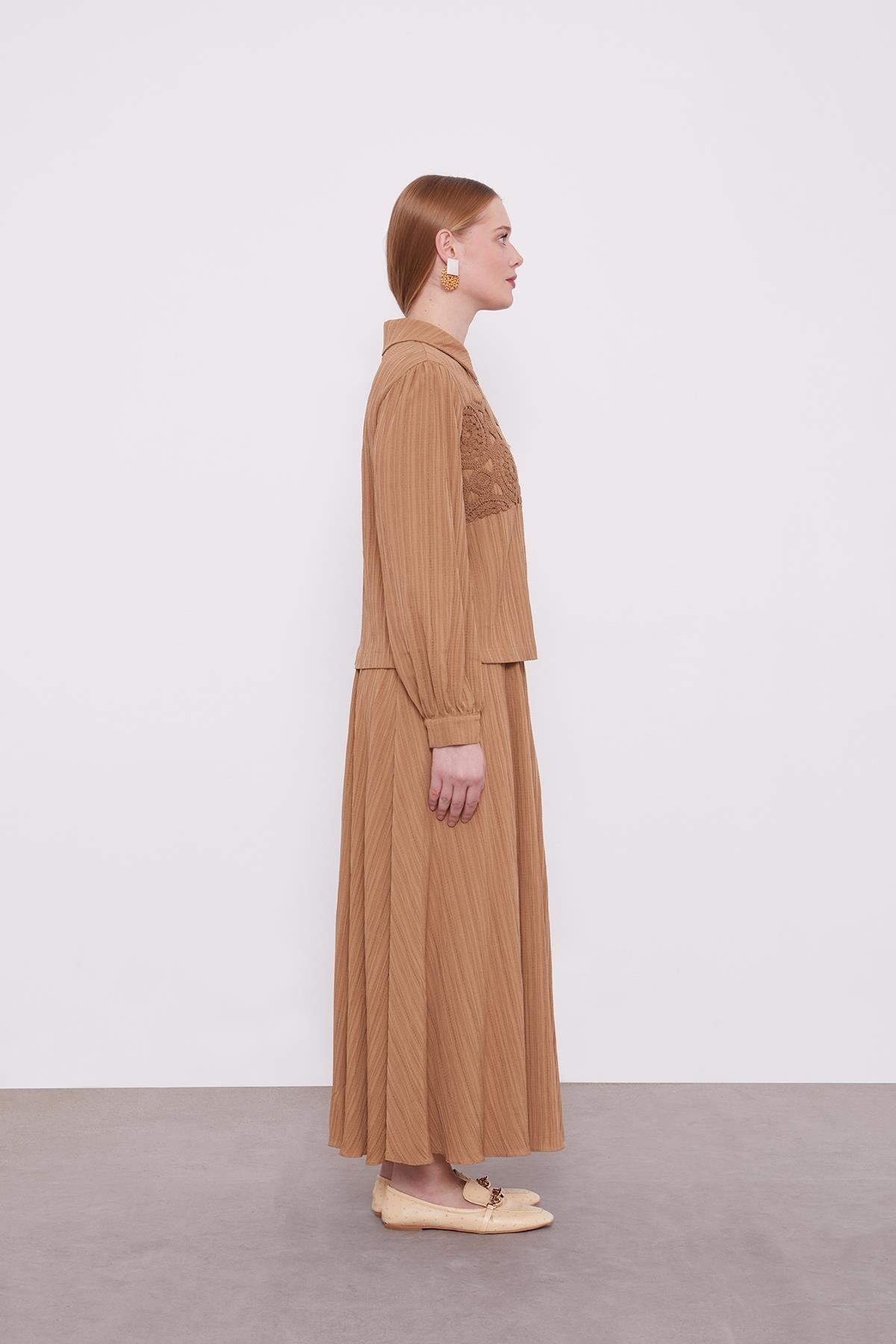 levidorlevidor-camel-nakis-detay-etek---88a1-